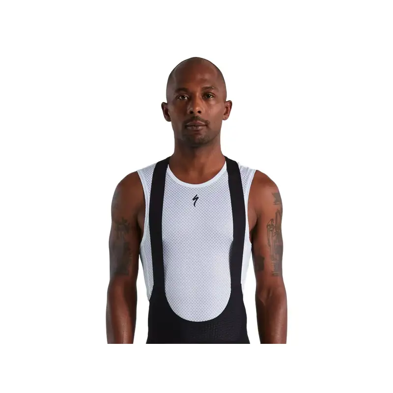 Balfes Bikes Specialized SL Sleeveless Base Layer in White | Free postage over £30, £10 off first order, price match & 0% finance.