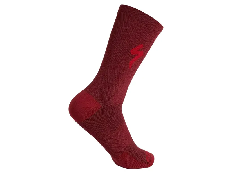 Balfes Bikes Specialized Soft Air Road Tall Sock in Garnet Red | Free postage over £30, £10 off first order, price match & 0% finance.