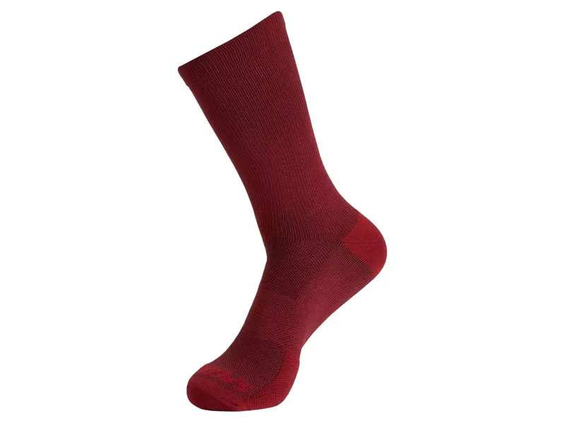 Specialized Soft Air Road Tall Logo Sock in Garnet Red-1