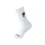 Specialized Soft Air Road Tall Logo Sock in White with Black