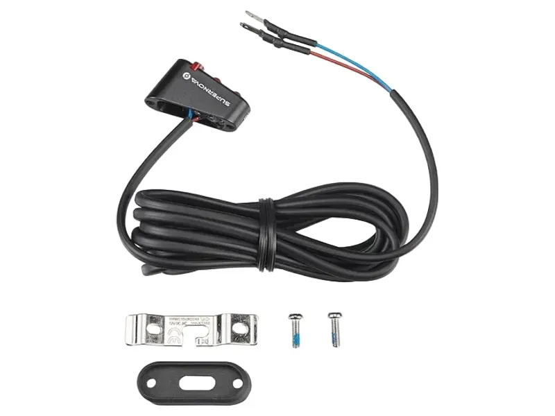 Specialized Supernova E3 Rear Light 12V Fender Mounted With Faston Connectors in Black