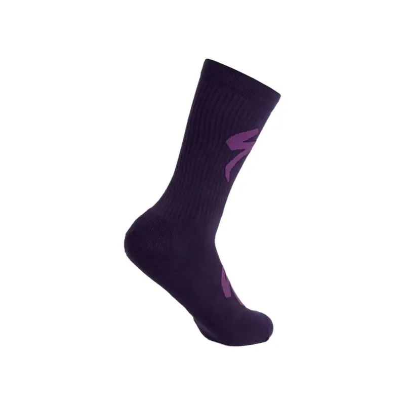 Balfes Bikes Specialized Techno MTB Tall Logo Socks in Dusk/Purple Orchid | Free postage over £30, £10 off first order, price match & 0% finance.