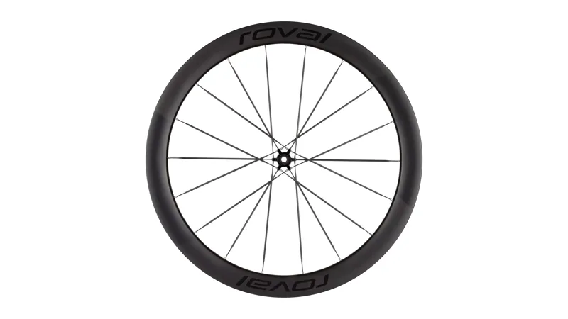 Roval Terra Aero CLX Front Wheel in Satin Carbon/Gloss Black-2