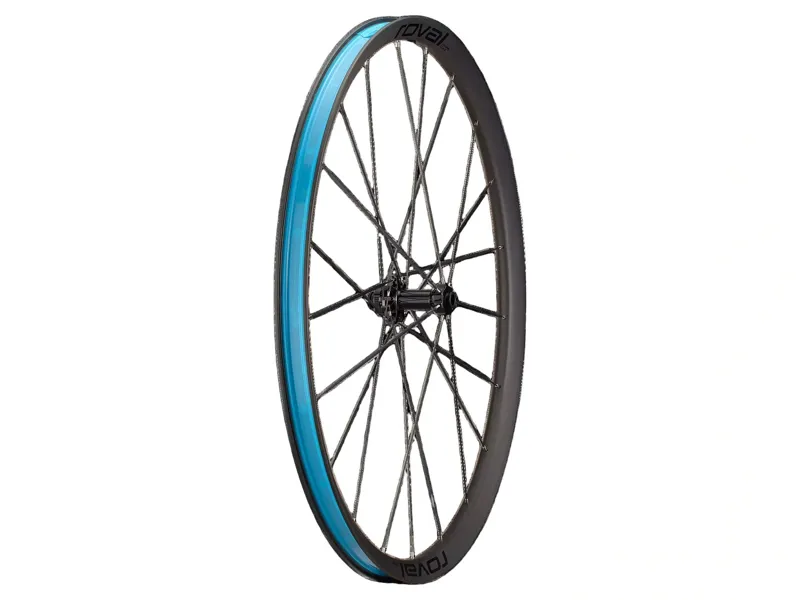 Roval Terra CLX III 700C Front Wheel in Satin Carbon/Gloss Black