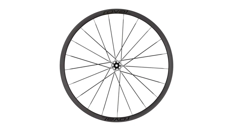 Roval Terra CLX III 700C Front Wheel in Satin Carbon/Gloss Black-2