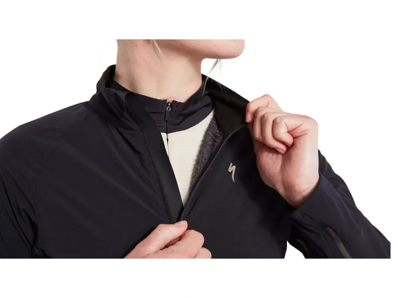 Specialized Women's Prime Alpha Jacket in Black/Smoke-2