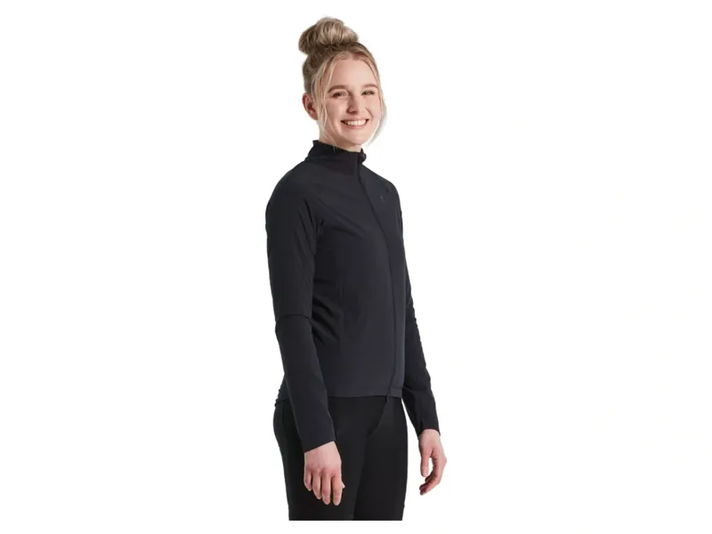 Specialized Women's Prime Alpha Jacket in Black/Smoke-5