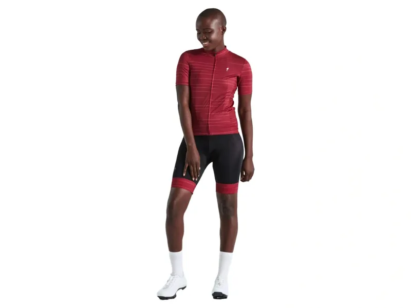 Balfes Bikes Specialized Women's RBX Comp Mirage Short Sleeve Jersey in Maroon | Free postage over £30, £10 off first order, price match & 0% finance.