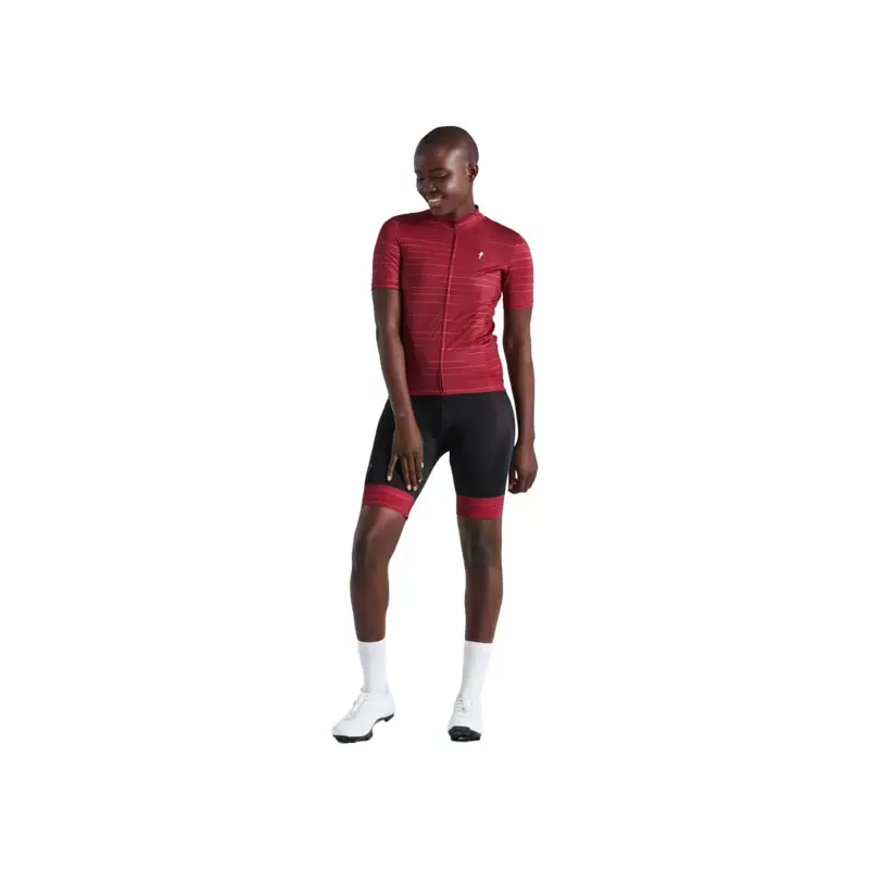 Balfes Bikes Specialized Women's RBX Comp Mirage Short Sleeve Jersey in Maroon | Free postage over £30, £10 off first order, price match & 0% finance.