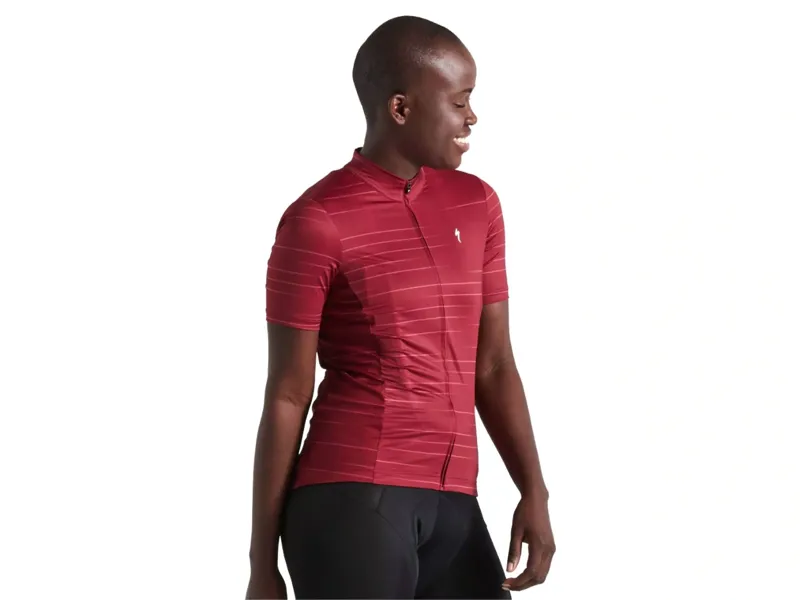 Specialized Women's RBX Comp Mirage Short Sleeve Jersey in Maroon-1