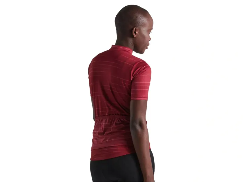 Specialized Women's RBX Comp Mirage Short Sleeve Jersey in Maroon-2