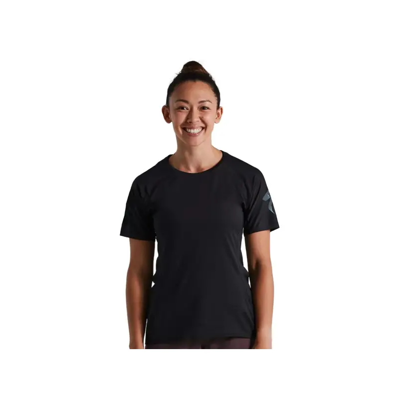 Balfes Bikes Specialized Women's Trail Air Short Sleeve Jersey in Black | Free postage over £30, £10 off first order, price match & 0% finance.