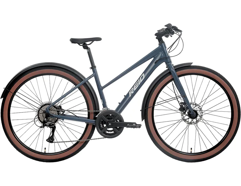 Balfes Bikes Reid Sphere WSD Ladies Hybrid Commuter Bike 2027 in Blue | Free postage over £30, £10 off first order, price match & 0% finance.