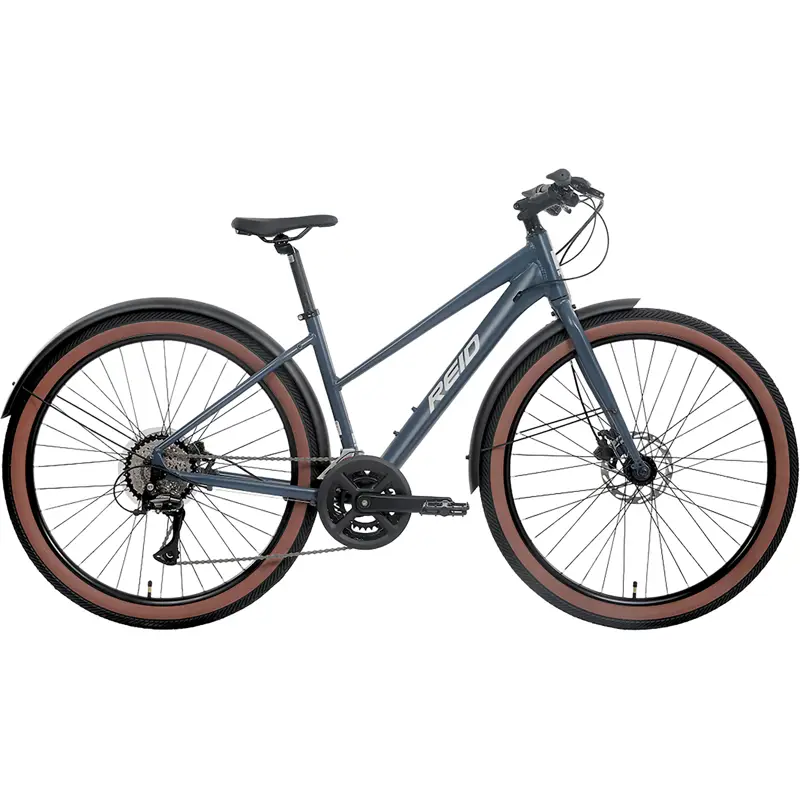 Balfes Bikes Reid Sphere WSD Ladies Hybrid Commuter Bike 2027 in Blue | Free postage over £30, £10 off first order, price match & 0% finance.