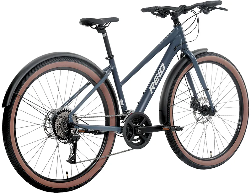 Reid Sphere WSD Ladies Hybrid Commuter Bike 2027 in Blue-2