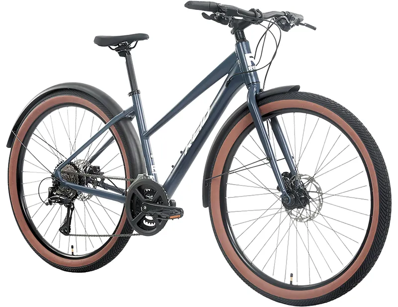 Reid Sphere WSD Ladies Hybrid Commuter Bike 2027 in Blue-1