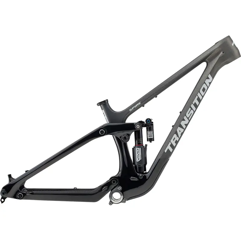 Balfes Bikes Transition Spire 29in Full Suspension Carbon Mountain Bike Frameset 2026 in Galactic Black | Free postage over £30, £10 off first order, price match & 0% finance.