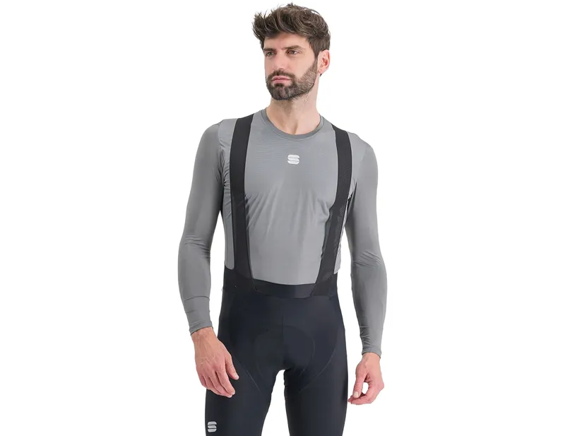 Balfes Bikes Sportful Fiandre Long Sleeve Thermal Base Layer in Ash Grey | Free postage over £30, £10 off first order, price match & 0% finance.