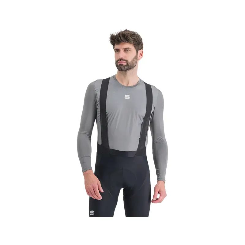 Balfes Bikes Sportful Fiandre Long Sleeve Thermal Base Layer in Ash Grey | Free postage over £30, £10 off first order, price match & 0% finance.