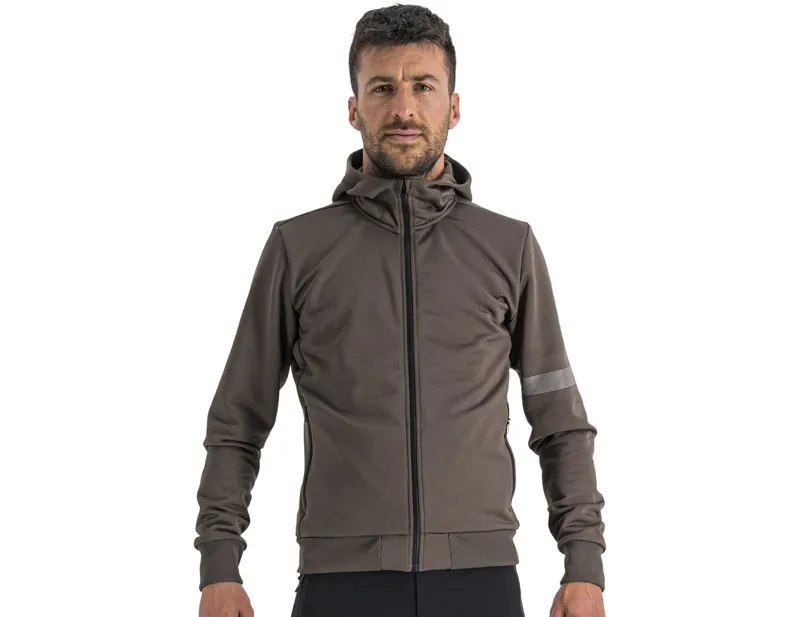 Balfes Bikes Sportful Giara Hoodie in Cacoa | Free postage over £30, £10 off first order, price match & 0% finance.