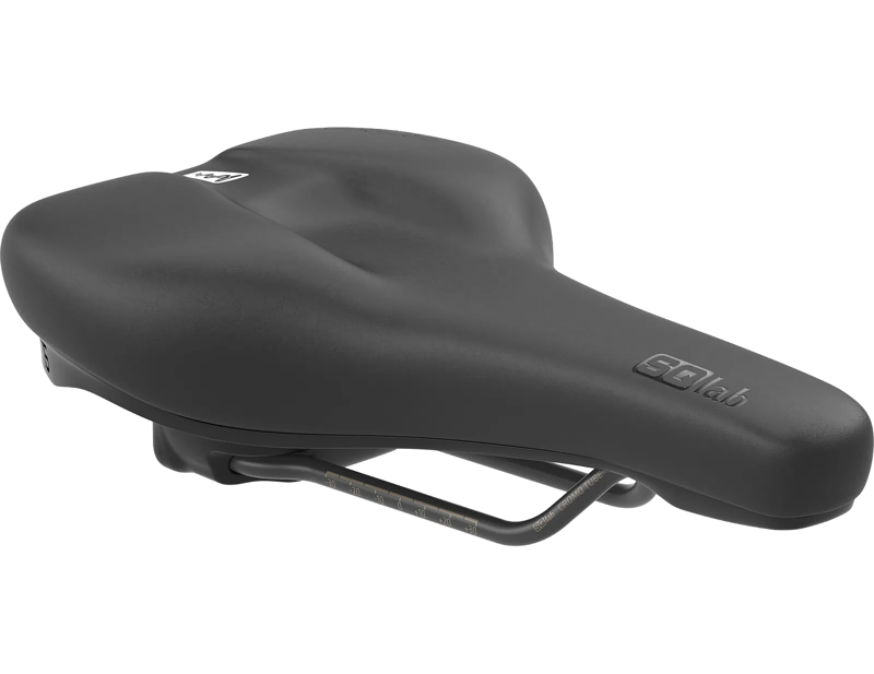 Balfes Bikes Sq Lab SQlab 610 Ergolux Active 2.1 Saddle in Black | Free postage over £30, £10 off first order, price match & 0% finance.