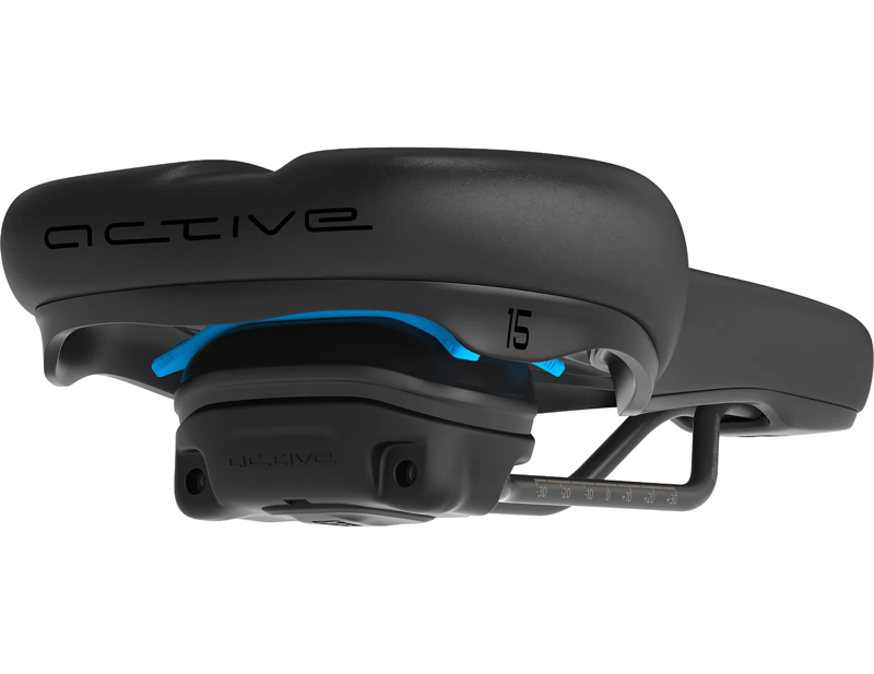 SQlab 610 Ergolux Active 2.1 Saddle in Black-5