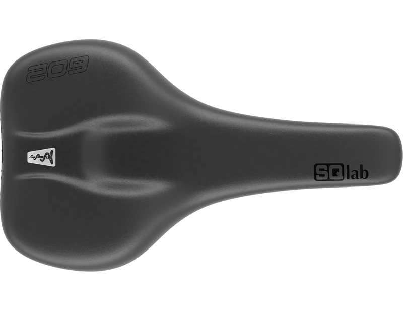 SQlab 610 Ergolux Active 2.1 Saddle in Black-2