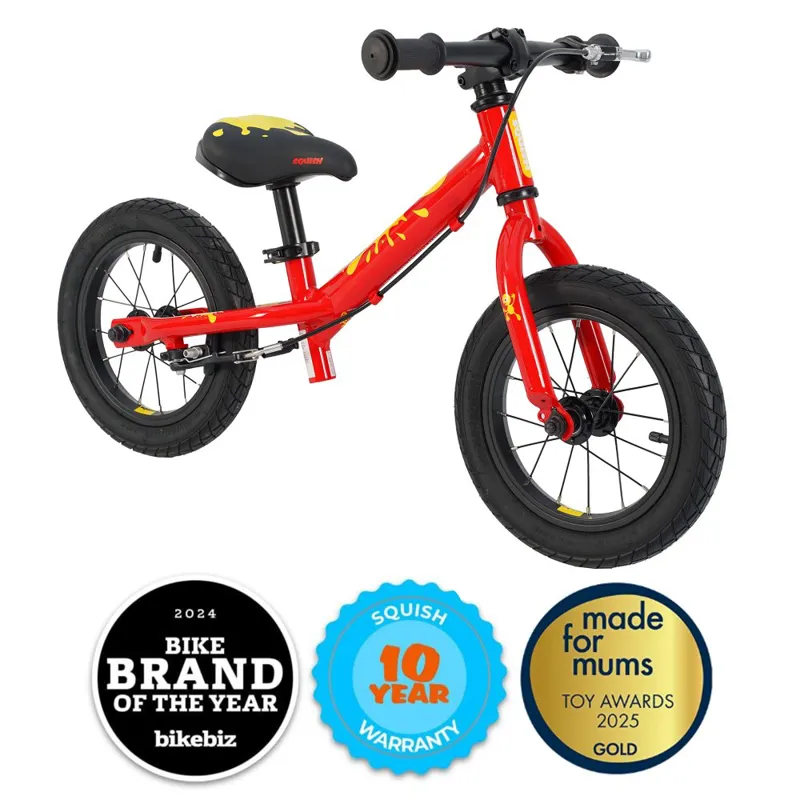Squish 12 inch Balance Bike 2027 in Red-7