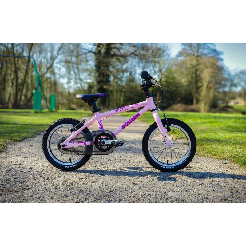 Squish 14 inch Hybrid Kids Bike 2027 in Pink-10