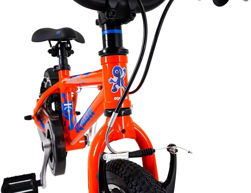 Squish 14 inch Hybrid Kids Bike 2027 in Orange-3