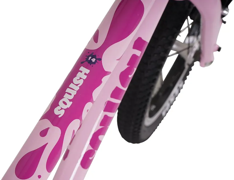 Squish 14 inch Hybrid Kids Bike 2027 in Pink-6
