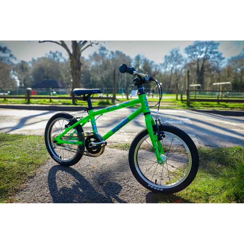 Squish 16 inch Unisex Kids Bike 2027 in Green-7