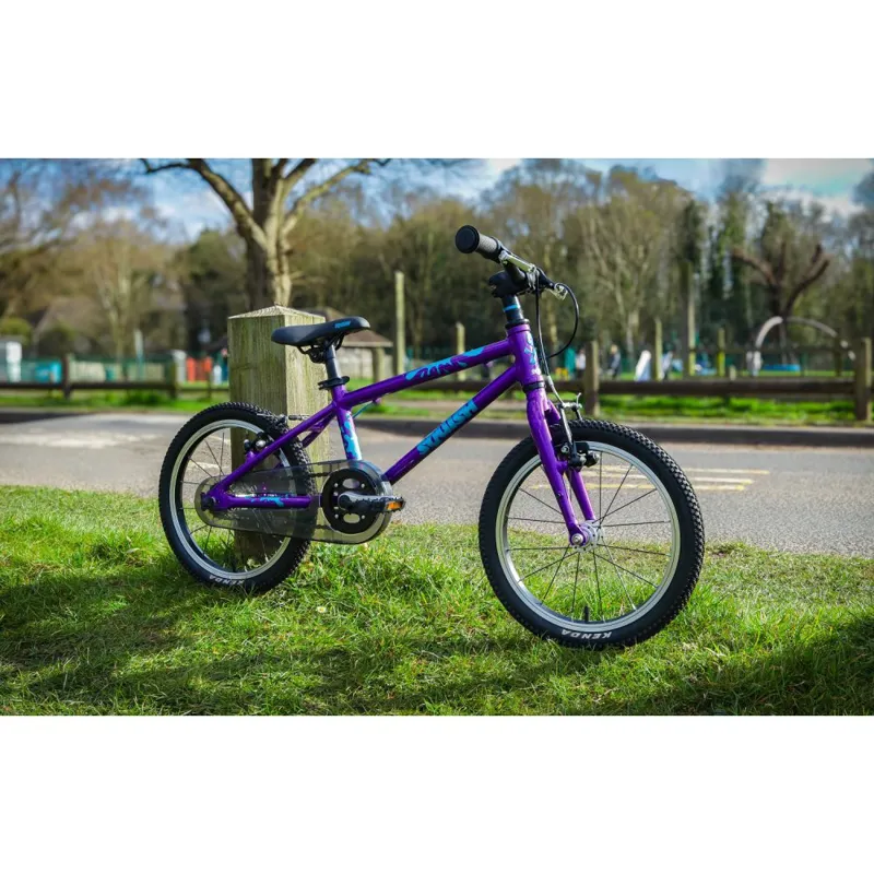 Squish 16 inch Unisex Kids Bike 2027 in Purple-10