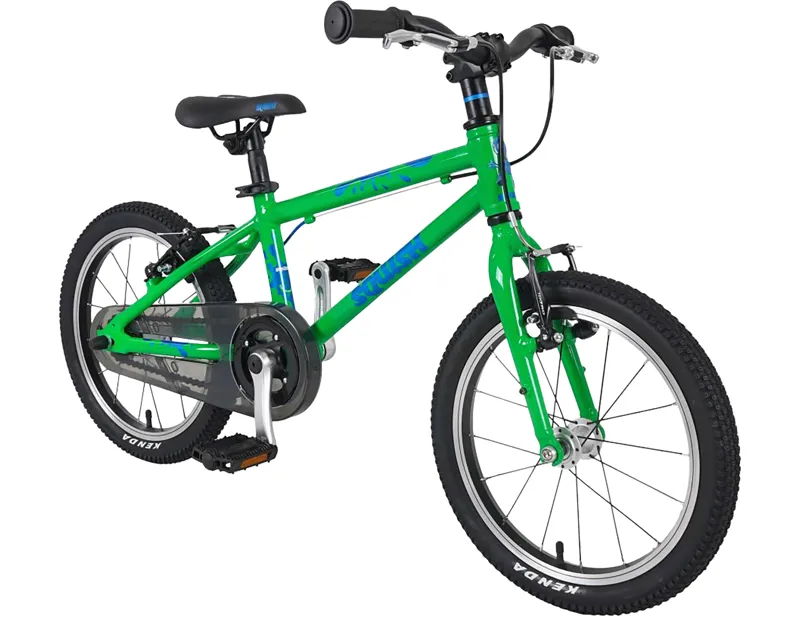 Squish 16 inch Unisex Kids Bike 2027 in Green-1
