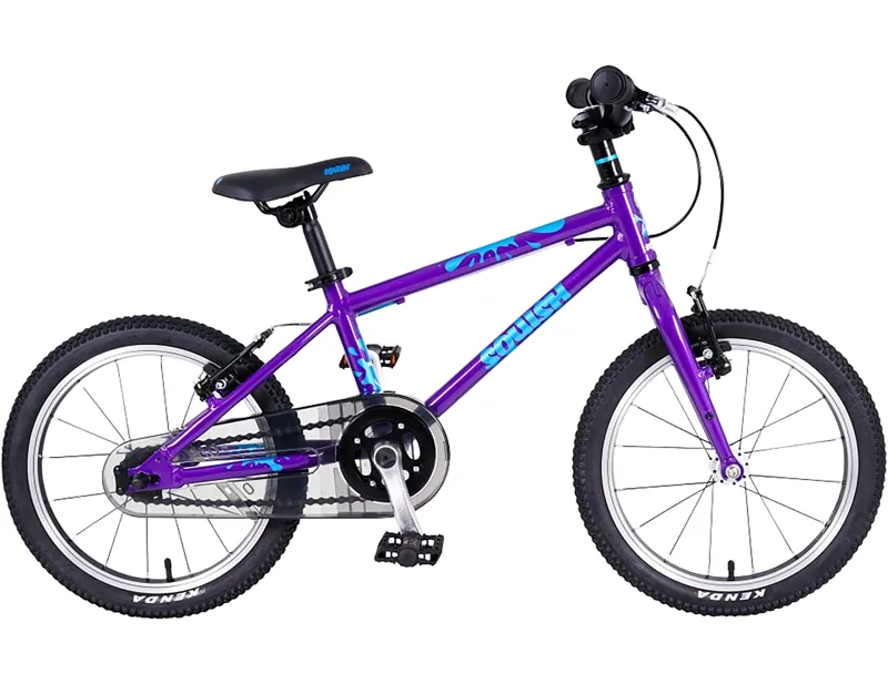Squish 16 inch Unisex Kids Bike 2027 in Purple