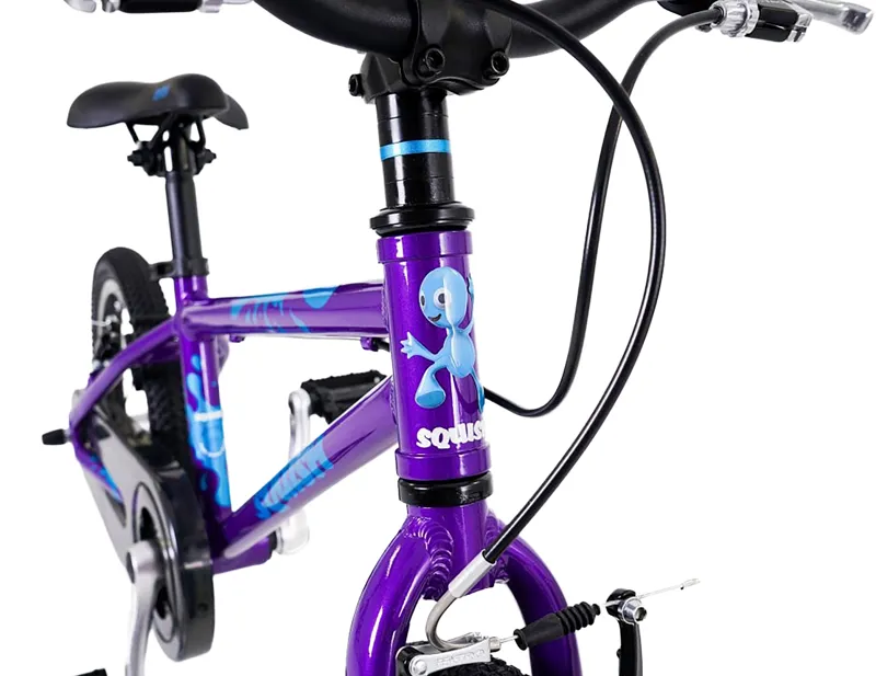Squish 16 inch Unisex Kids Bike 2027 in Purple-9