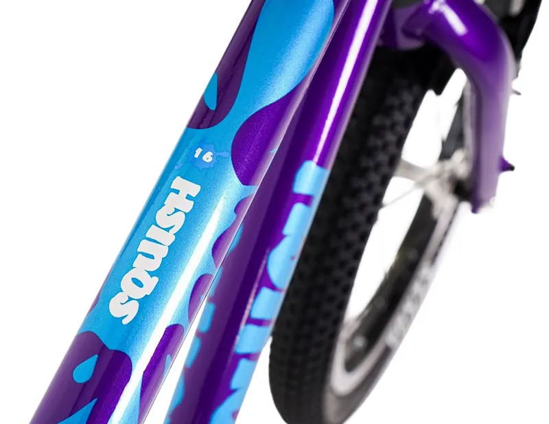 Squish 16 inch Unisex Kids Bike 2027 in Purple-5