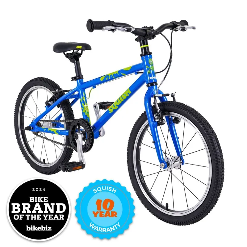 Squish 18 inch Hybrid Kids Bike 2027 in Blue-11