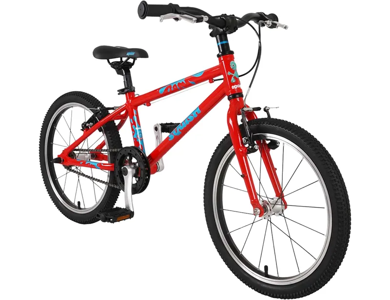 Squish 16 inch Unisex Kids Bike 2027 in Red-1