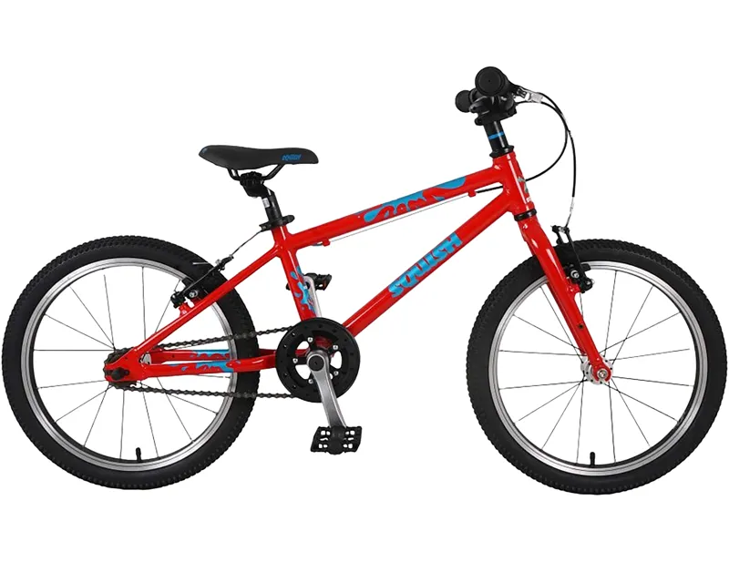 Squish 16 inch Unisex Kids Bike 2027 in Red