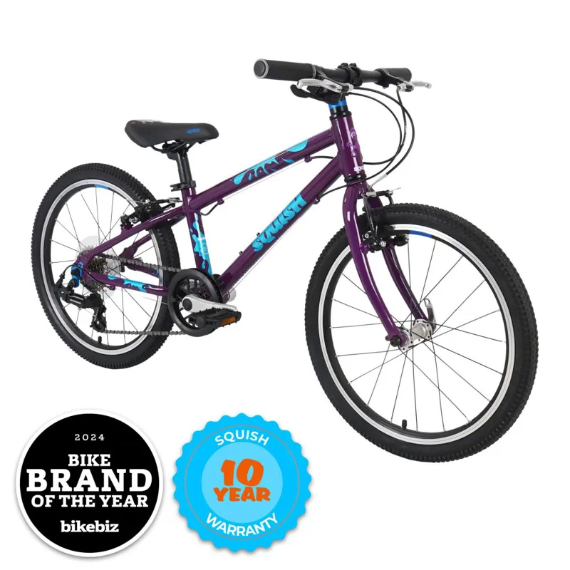 Squish 20 inch Hybrid Kids Bike 2027 in Purple-9
