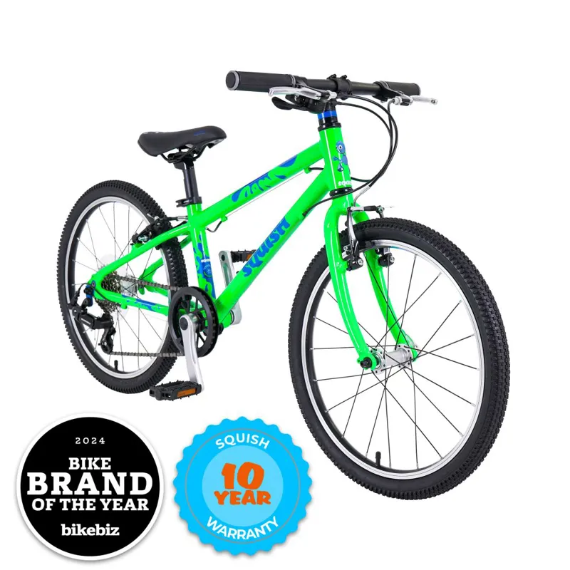 Squish 20 inch Hybrid Kids Bike 2027 in Green-10