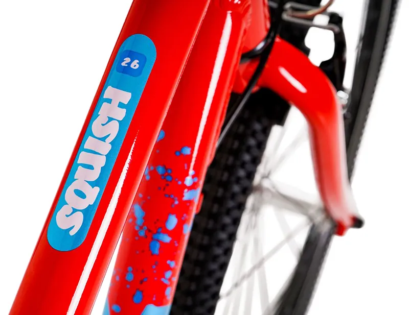 Squish 13/26 inch Hybrid Kids Bike 2027 in Red-5