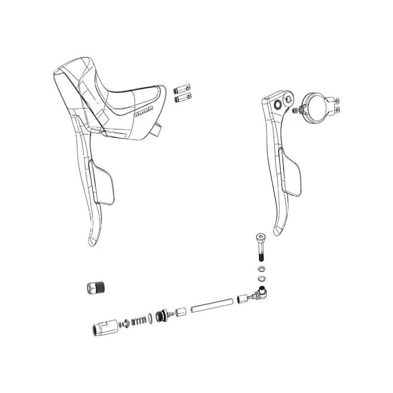 Balfes Bikes Sram Apex eTAP AXS Disc Brake Lever Assembly Paddle and Elec Pod | Free postage over £30, £10 off first order, price match & 0% finance.