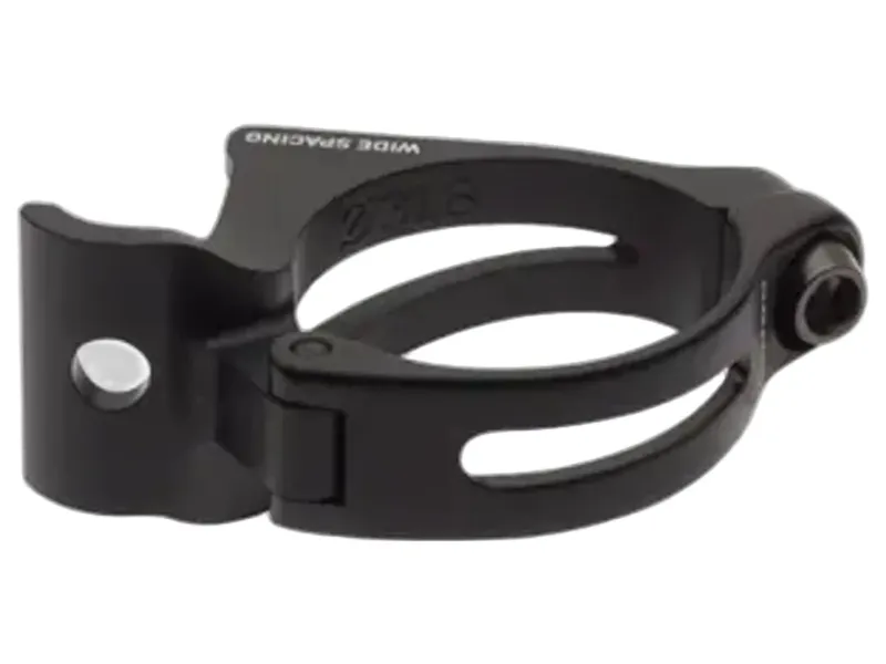 Sram Braze-On Adaptor Wide Spacing 47.5 Chainline 31.8mm with Chainspotter Stop in Black