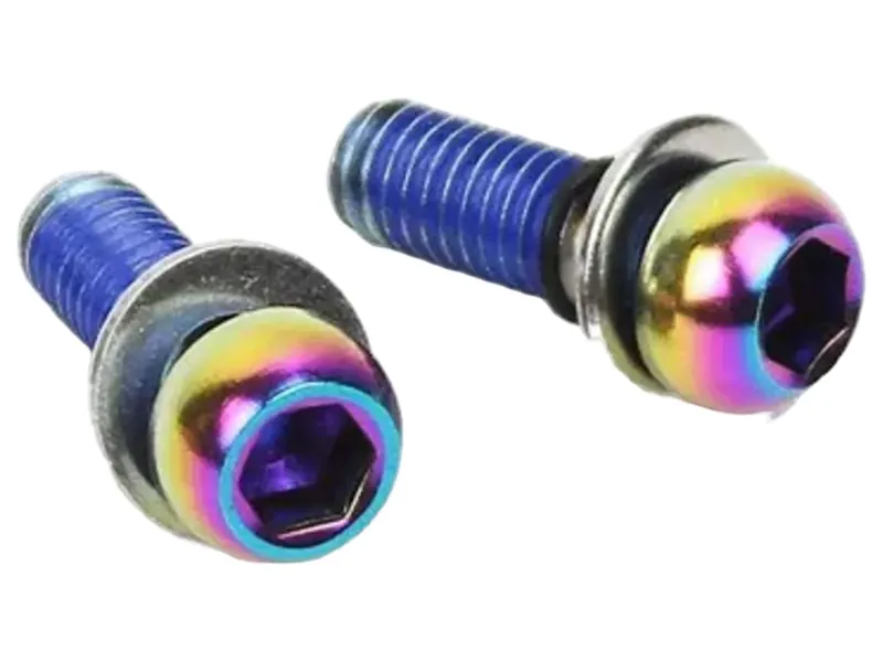 Sram Caliper Mounting Hardware Stainless Rainbow Bolts Standard Mount