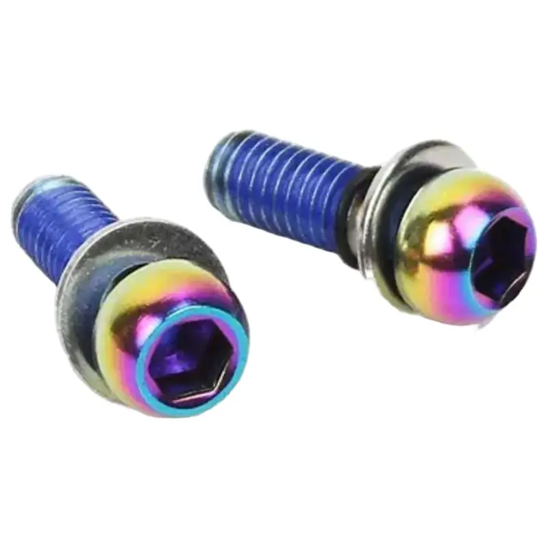 Balfes Bikes Sram Caliper Mounting Hardware Stainless Rainbow Bolts Standard Mount | Free postage over £30, £10 off first order, price match & 0% finance.