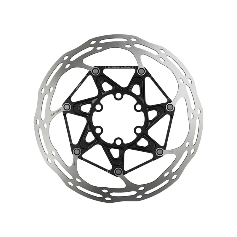 Balfes Bikes Sram Centerline 2 Piece 6 Bolt Rounded Brake Rotor 180mm in Black | Free postage over £30, £10 off first order, price match & 0% finance.