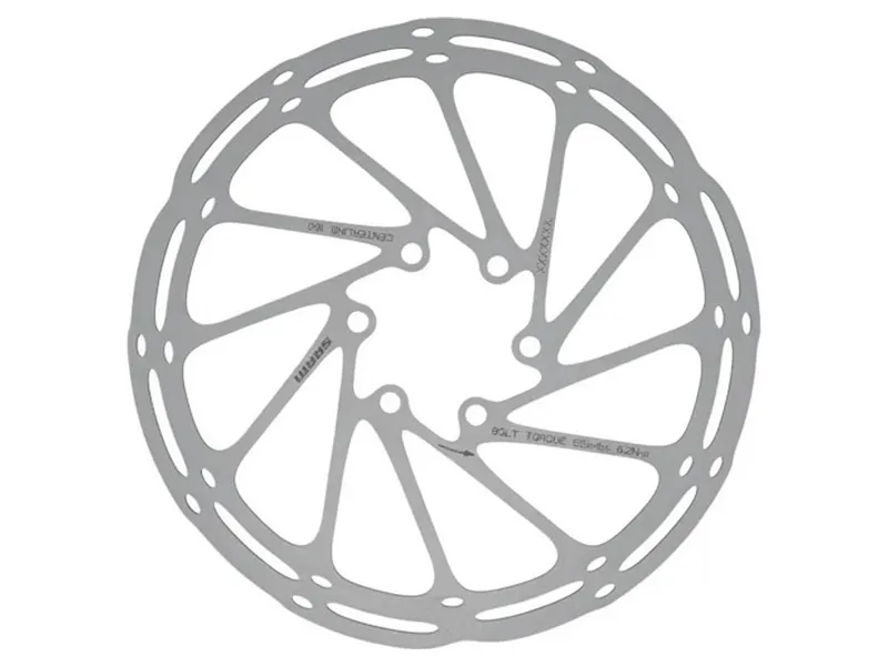 Sram Centerline Rounded Rotor 140mm in Silver
