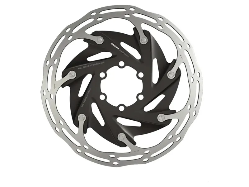 Sram Centerline X Road 2 Piece Rotor 140mm in Silver
